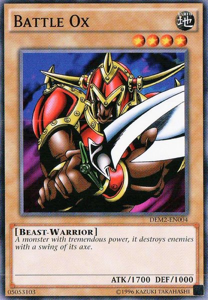 Battle Ox [DEM2-EN004] (Promo) Common