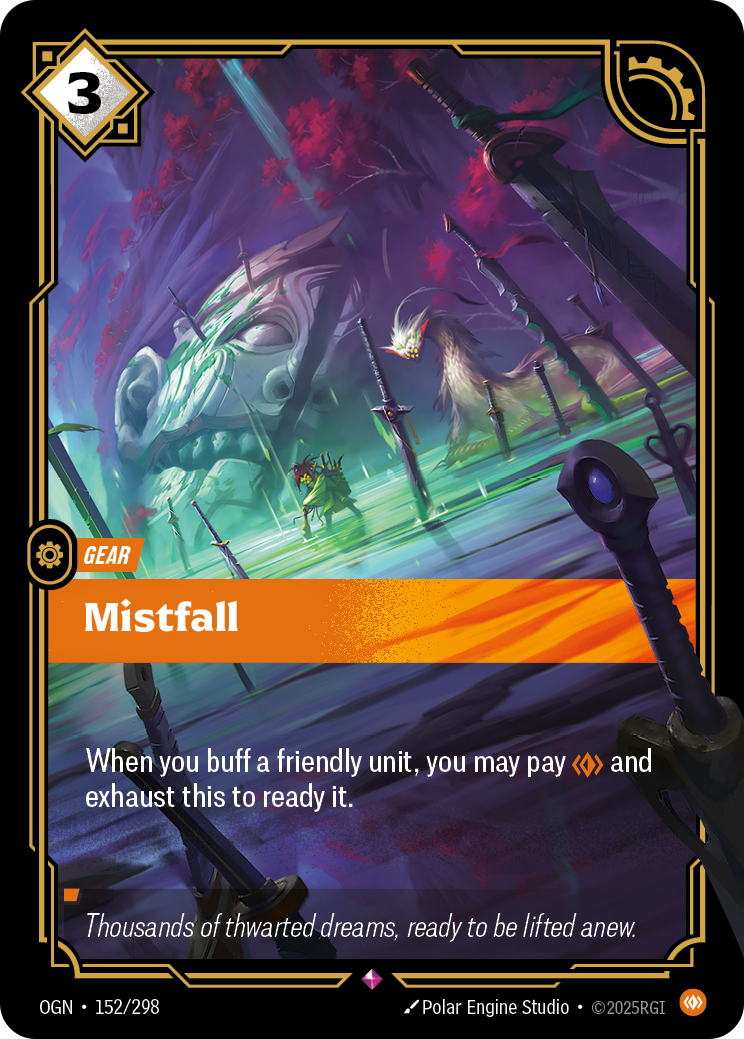 front of card Mistfall [Origins]