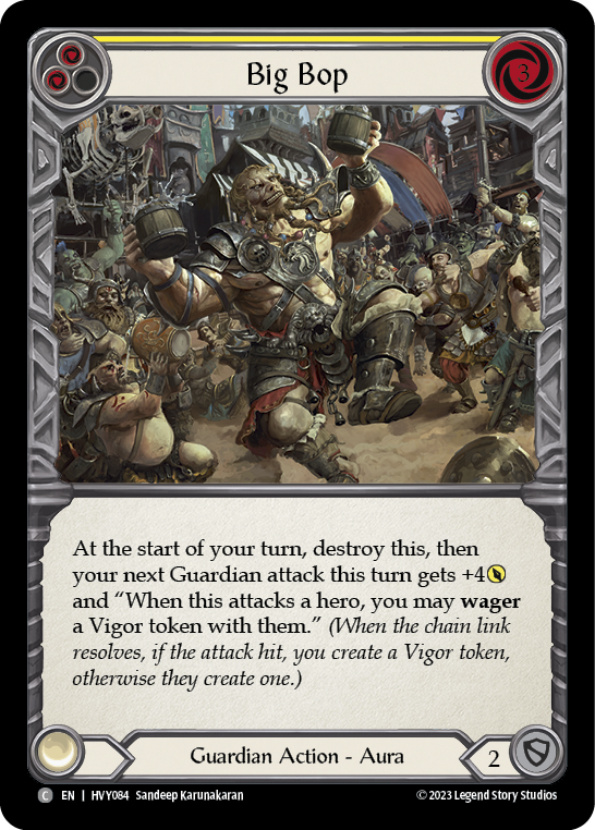 Big Bop (Yellow) [HVY084] (Heavy Hitters) Rainbow Foil