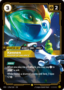 front of card Kennen, Keeper of Balance (Alternate Art) [Vendetta] 135a/166