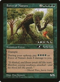 (Oversized) Force of Nature [Oversize Cards]