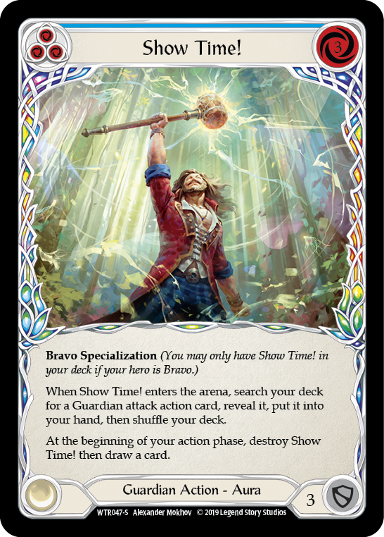 Show Time! [WTR047-S] (Welcome to Rathe) Alpha Print Rainbow Foil