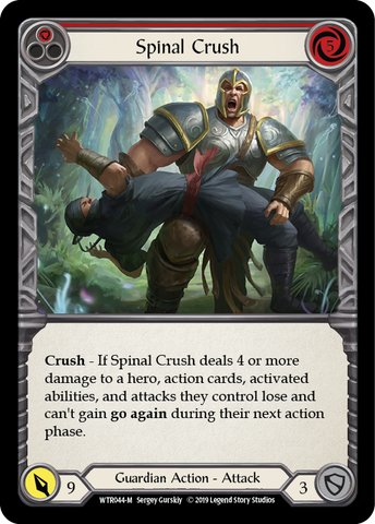 Spinal Crush [WTR044-M] (Welcome to Rathe) Alpha Print Rainbow Foil