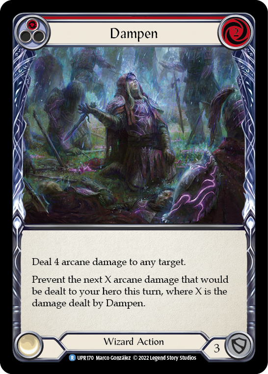 Dampen (Red) [UPR170] (Uprising) Rainbow Foil