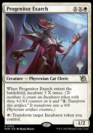 Progenitor Exarch (Promo Pack) [March of the Machine Promo Pack]