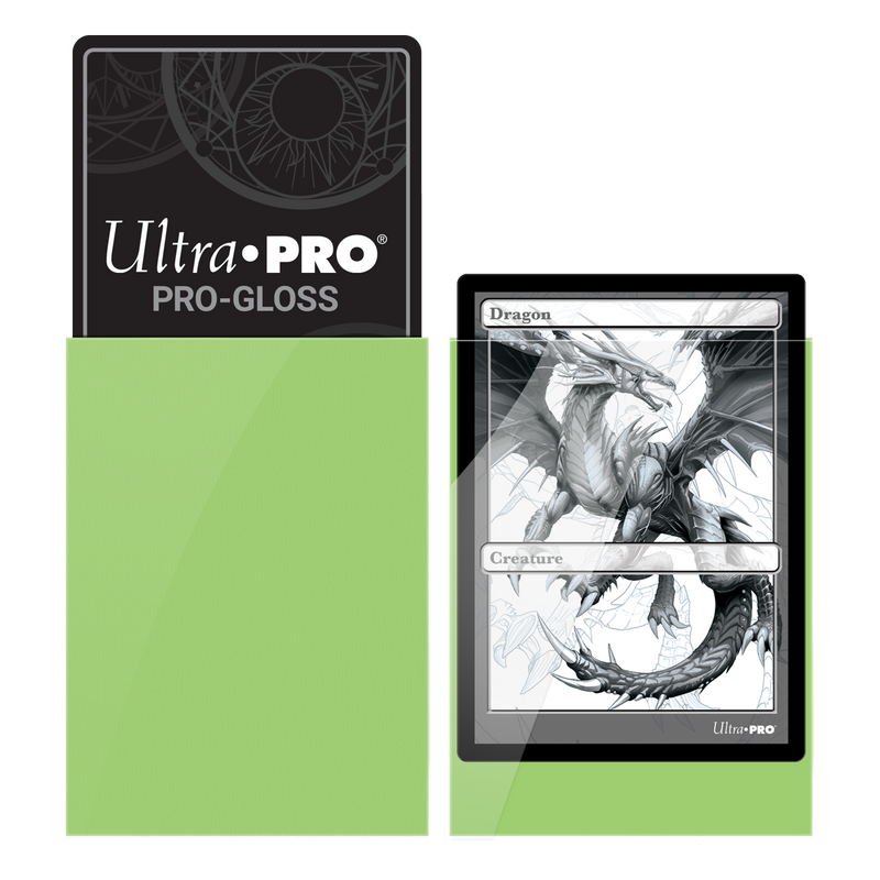 Ultra PRO: Standard 50ct Sleeves - PRO-Gloss (Lime Green)