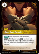 front of card One-Two Punch [Radiance] 121/167