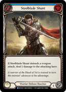 Steelblade Shunt (Blue) [U-WTR128] (Welcome to Rathe Unlimited) Unlimited Rainbow Foil