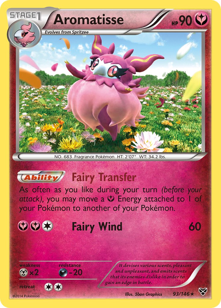 Aromatisse (93/146) (XY: Base Set) [Theme Deck Exclusive]