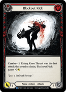 Blackout Kick (Red) [U-WTR089] (Welcome to Rathe Unlimited) Unlimited Rainbow Foil