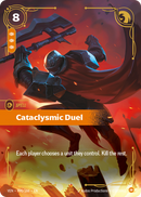 front of card Cataclysmic Duel [Vendetta] 090/166