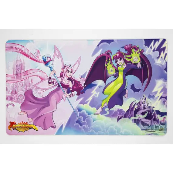 Neopets Battledome Playmat - Fyora vs Jhudora