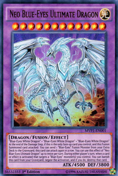 yugioh blue eyes fusion cards Yu-Gi-Oh! - Blue-Eyes Alternative Ultimate Dragon - TN19-EN001 - Prismatic Secret Rare - Limited Edition 5x7 Blue Eyes Ultimate Dragon