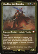 (Thick Stock Display Commander) Abaddon the Despoiler (Etched Foil) [Warhammer 40,000]