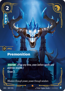 front of card Premonition [Spiritforged] 087/221