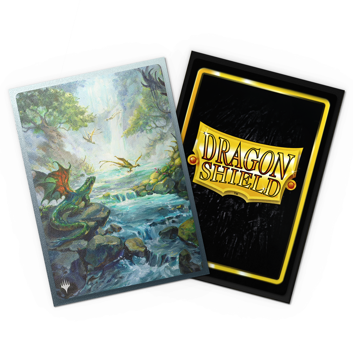Dragon Shield: Standard 100ct Sleeves - Landfall Series - Misty Rainforest (Dual Matte)