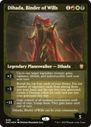 (Thick Stock Display Commander) Dihada, Binder of Wills [Dominaria United Commander]
