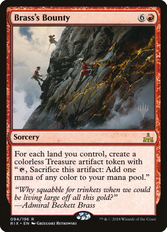 Brass's Bounty (Promo Pack) [Rivals of Ixalan Promo Pack]