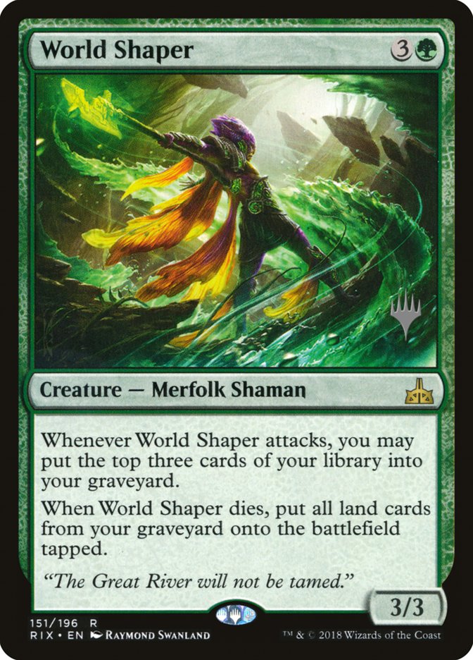 World Shaper (Promo Pack) [Rivals of Ixalan Promo Pack]