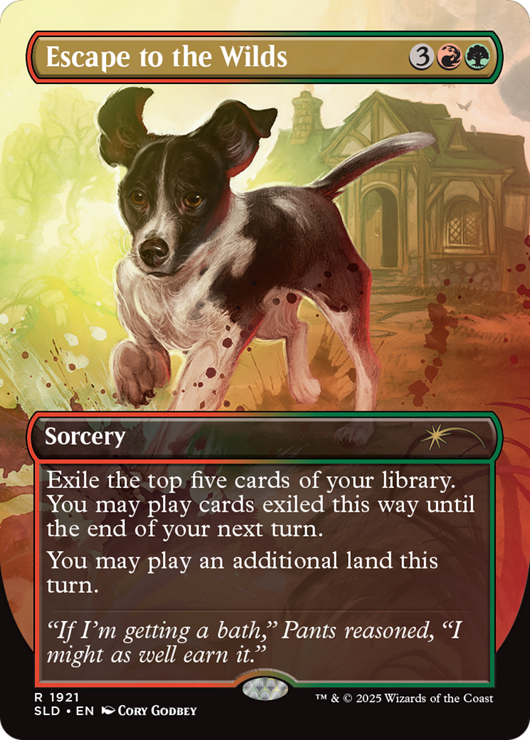 Escape to the Wilds (1921) (Rainbow Foil) [Secret Lair Drop Series]