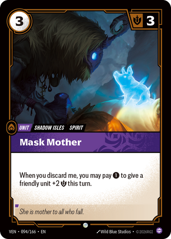 front of card Mask Mother [Vendetta] 094/166