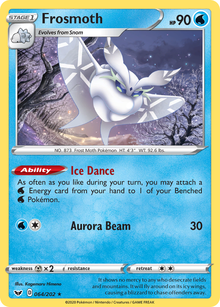Frosmoth (064/202) (Sword & Shield: Base Set) [Theme Deck Exclusive]