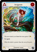Invigorate (Blue) [ELE105] (Tales of Aria) 1st Edition Rainbow Foil