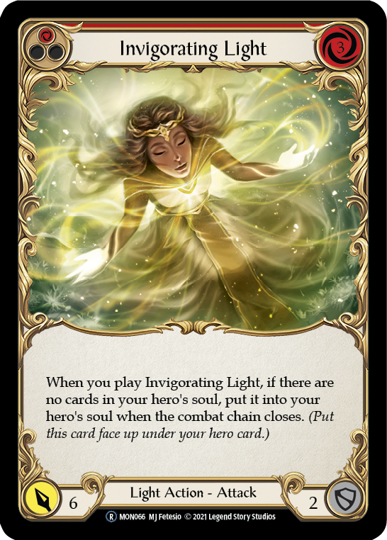 Invigorating Light (Red) [U-MON066] (Monarch Unlimited) Unlimited Normal