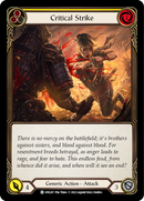 Critical Strike (Yellow) [UPR207] (Uprising) Rainbow Foil