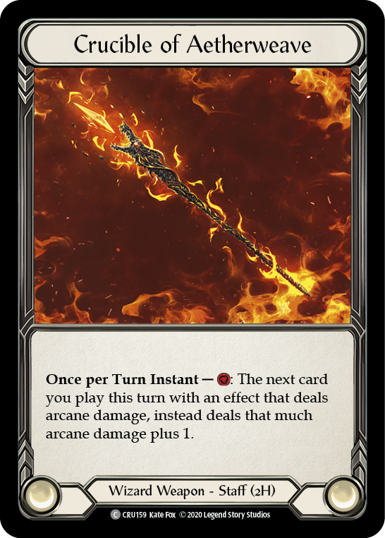 Crucible of Aetherweave [CRU159] (Crucible of War) 1st Edition Normal