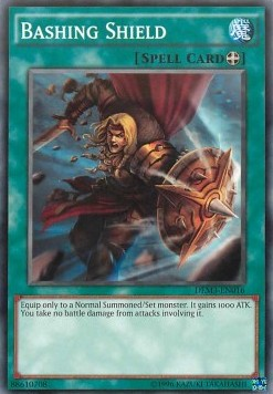 Bashing Shield [DEM3-EN016] (Promo) Common