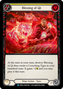 Blessing of Qi (Yellow) [DYN054] (Dynasty) Rainbow Foil