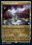 Secluded Courtyard (Promo Pack) [Kamigawa: Neon Dynasty Promo Pack]