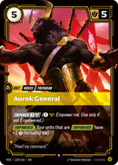 front of card Aurok General [Vendetta] 130/166
