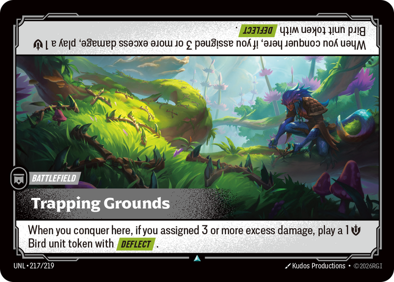 front of card Trapping Grounds [Unleashed] 217/219