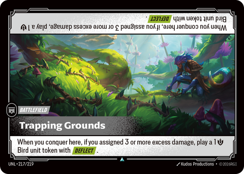 front of card Trapping Grounds [Unleashed] 217/219