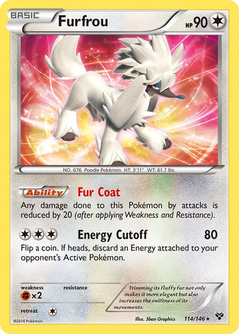 Furfrou (114/146)(Cosmos Holo) (Blister Exclusive) (XY: Base Set) [Theme Deck Exclusive]