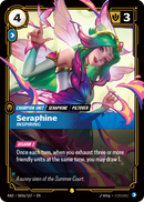 front of card Seraphine, Inspiring (Alternate Art) [Radiance] 065a/167