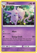 Espeon (89/214) (Cosmos Holo) (Blister Exclusive) (Sun & Moon: Lost Thunder) [Theme Deck Exclusive]