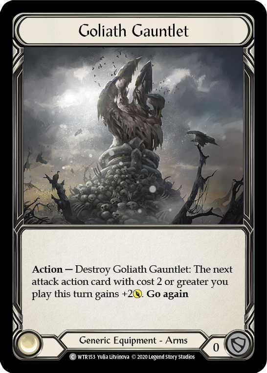 Goliath Gauntlet [U-WTR153] (Welcome to Rathe Unlimited) Unlimited Rainbow Foil
