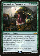 Impervious Greatwurm (Buy-A-Box) [Guilds of Ravnica Promos]