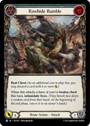 Rawhide Rumble (Blue) [HVY025] (Heavy Hitters) Rainbow Foil