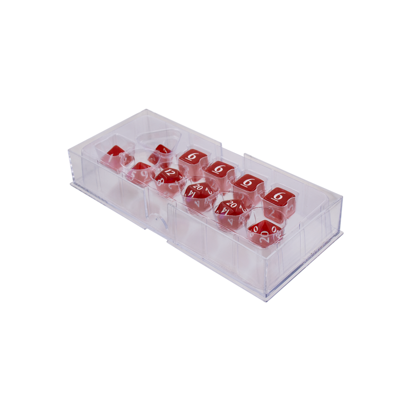 Ultra PRO: 11-Dice Set - Eclipse (Apple Red)