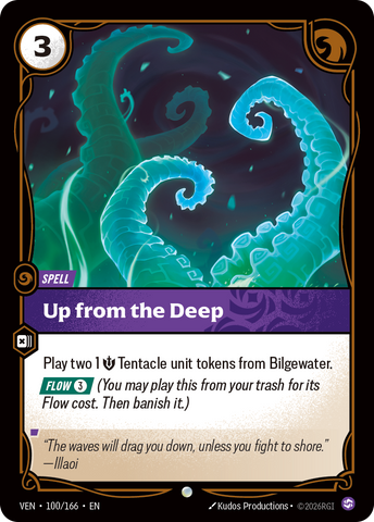 front of card Up from the Deep [Vendetta] 100/166