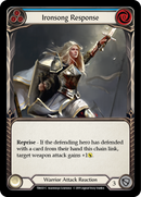 Ironsong Response (Blue) [TEA021-C] (Dorinthea Hero Deck) 1st Edition Normal