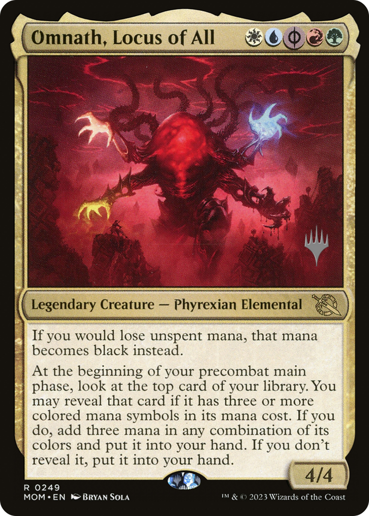 Omnath, Locus of All (Promo Pack) [March of the Machine Promo Pack]