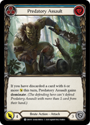 Predatory Assault (Blue) [CRU015] (Crucible of War) 1st Edition Normal