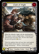 Clash of Might (Yellow) [HVY138] (Heavy Hitters) Rainbow Foil