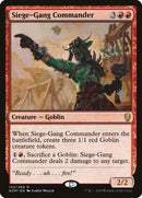 Siege-Gang Commander (Promo Pack) [Dominaria Promo Pack]