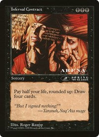 (Oversized) Infernal Contract [Oversize Cards]